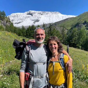 Sandor Wangart und Anabelle Seufert